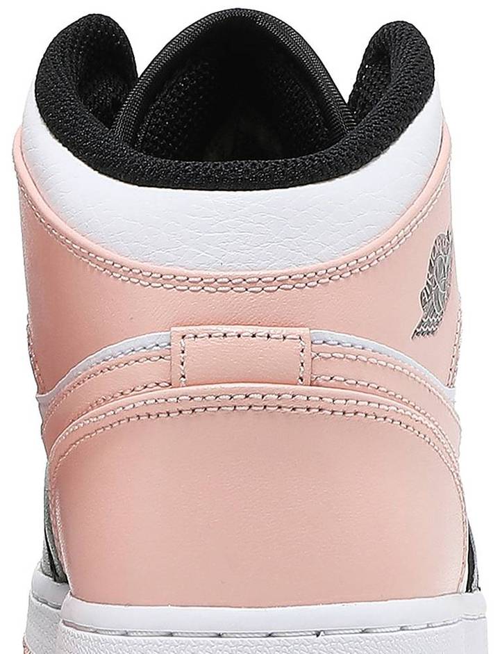 jordan 1 mid crimson tint on feet